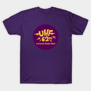 UHF 62nd Purple Button T-Shirt